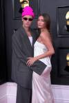 Hailey Bieber supports Justin Bieber Slams Losers Inline album